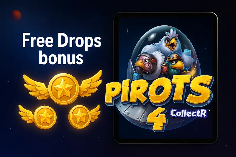 Modalità Free Drops bonus pirots 4