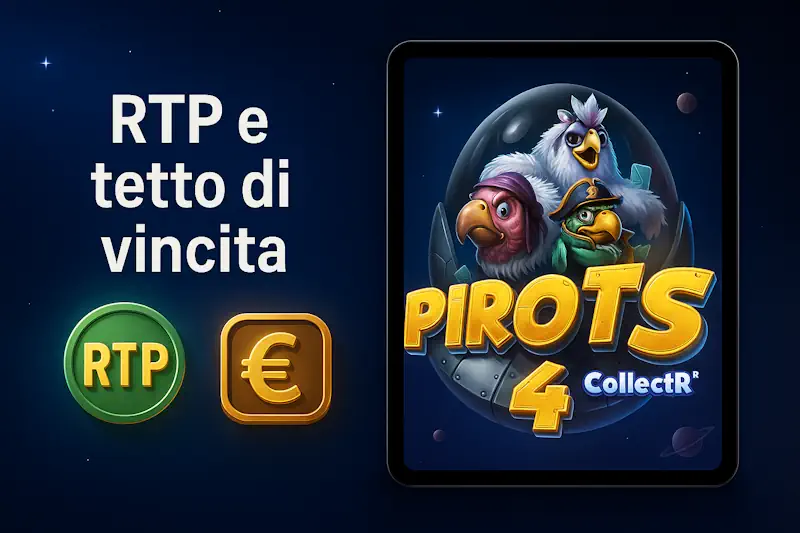 RTP e tetto di vincita in pirots 4 game